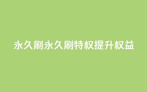 qqvip永久刷(永久刷QQVIP特权，提升权益) 第1张