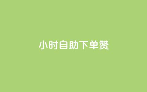 24小时自助下单赞 - 极速便捷！24小时自助下单，让你触手可得！~ 第1张