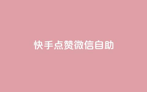 快手点赞微信自助,ks涨粉丝1元1000个粉丝 - 快手业务24小时下单平台有哪些 24小时qq空间自助  第1张