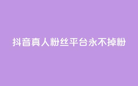 抖音真人粉丝平台 永不掉粉,点赞自助平台有哪些 - qq空间访客量购买网站 24小时全网最低价下单平台  第1张