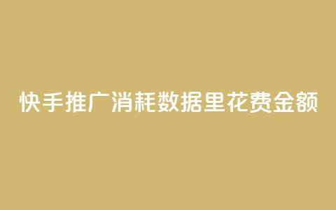 快手推广消耗数据里花费金额,抖音一元涨粉1000暗号 - 快手点赞赞在线下单秒 免费刷qq浏览量的网站  第1张
