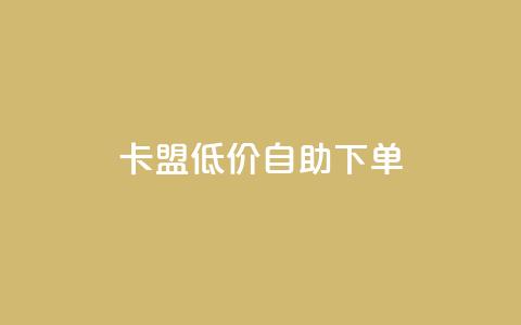 卡盟低价自助下单,dy作品评论自助下单 - 亿卡卡盟 自助商城  第1张