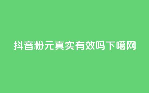 抖音1K粉100元真实有效吗？  第1张