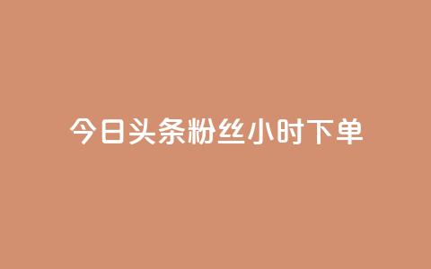 今日头条粉丝24小时下单,快手免费涨热度软件 - 自助下单在线云商城 qqc十年沉淀官网下载  第1张