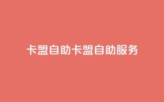 qq卡盟自助(QQ卡盟自助服务)
