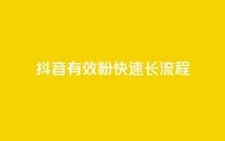 抖音500有效粉快速长流程 - 如何快速增加抖音账号500名真实粉丝？！