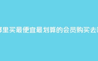 qq会员哪里买最便宜(最划算的QQ会员购买去哪里找)
