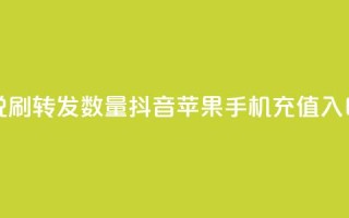 qq空间说说刷转发数量 - 抖音苹果手机充值入口