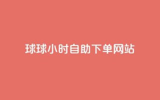 球球24小时自助下单网站 - 24小时自助下单网站为球球提供便捷服务。
