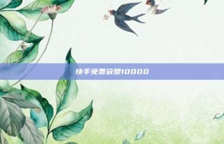 快手免费获赞10000
