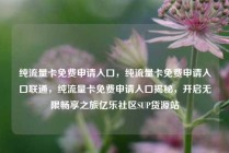 纯流量卡免费申请入口，纯流量卡免费申请入口联通，纯流量卡免费申请入口揭秘，开启无限畅享之旅亿乐社区SUP货源站