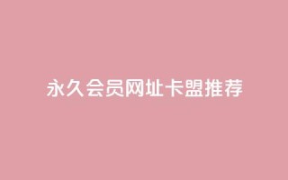 永久QQ会员网址卡盟推荐