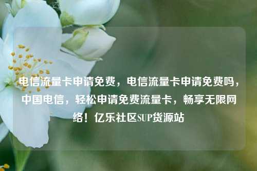 电信流量卡申请免费，电信流量卡申请免费吗，中国电信	，轻松申请免费流量卡，畅享无限网络！亿乐社区SUP货源站  第1张