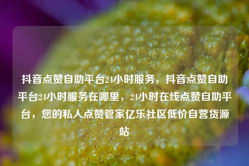 抖音点赞自助平台24小时服务，抖音点赞自助平台24小时服务在哪里	，24小时在线点赞自助平台，您的私人点赞管家亿乐社区低价自营货源站  第1张